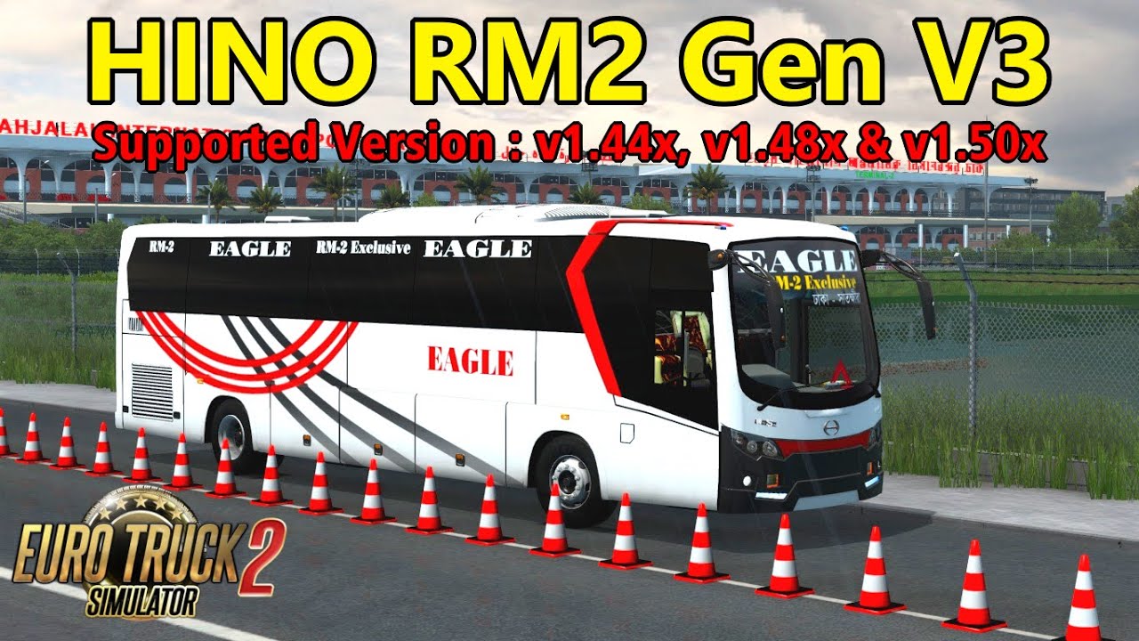 HINO RM2 Gen V3 For Euro Truck Simulator 2 | 1.44x, v1.48x & v1.50x | Review+Link