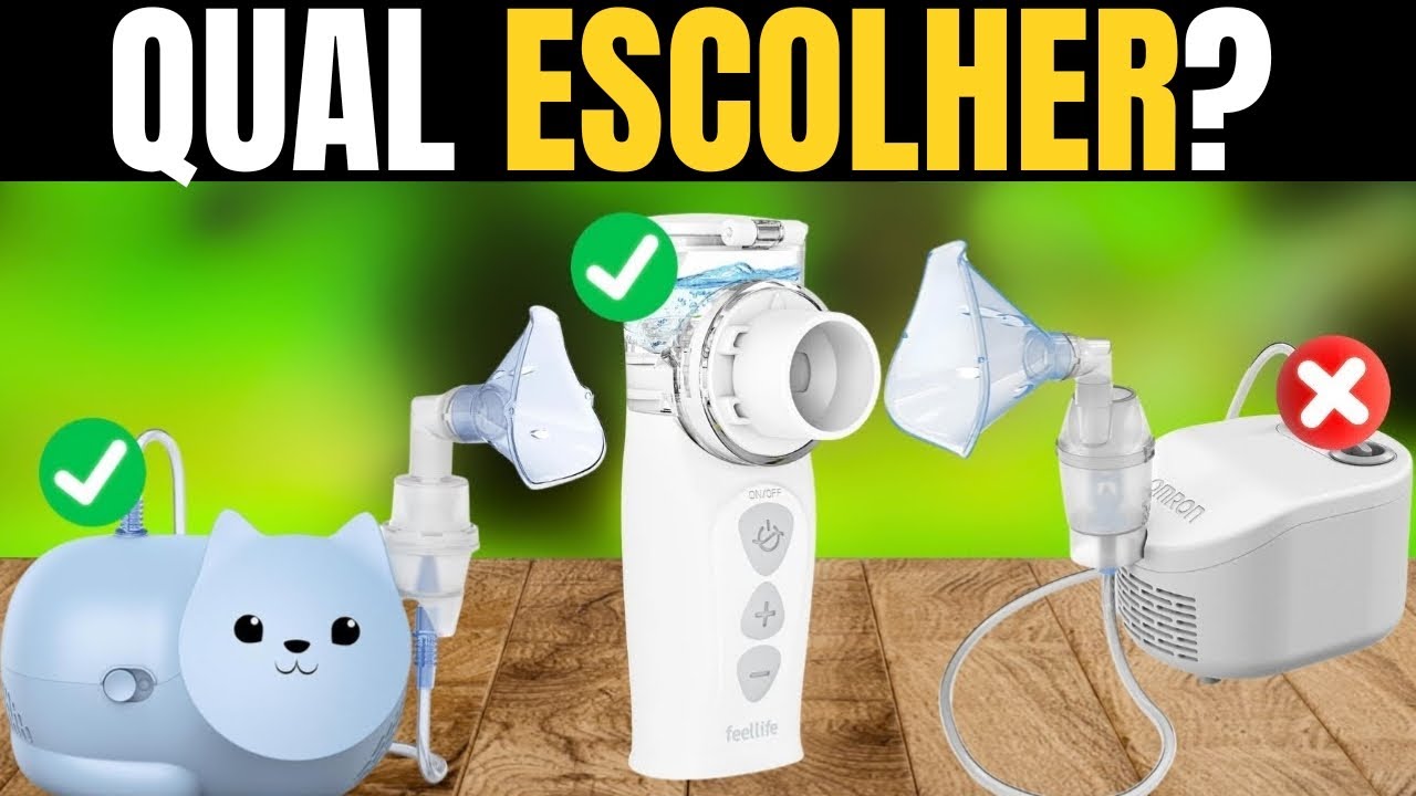 Melhores Nebulizadores para Bebés Custo-Benefício 2026 | Melhores Inaladores para Crianças