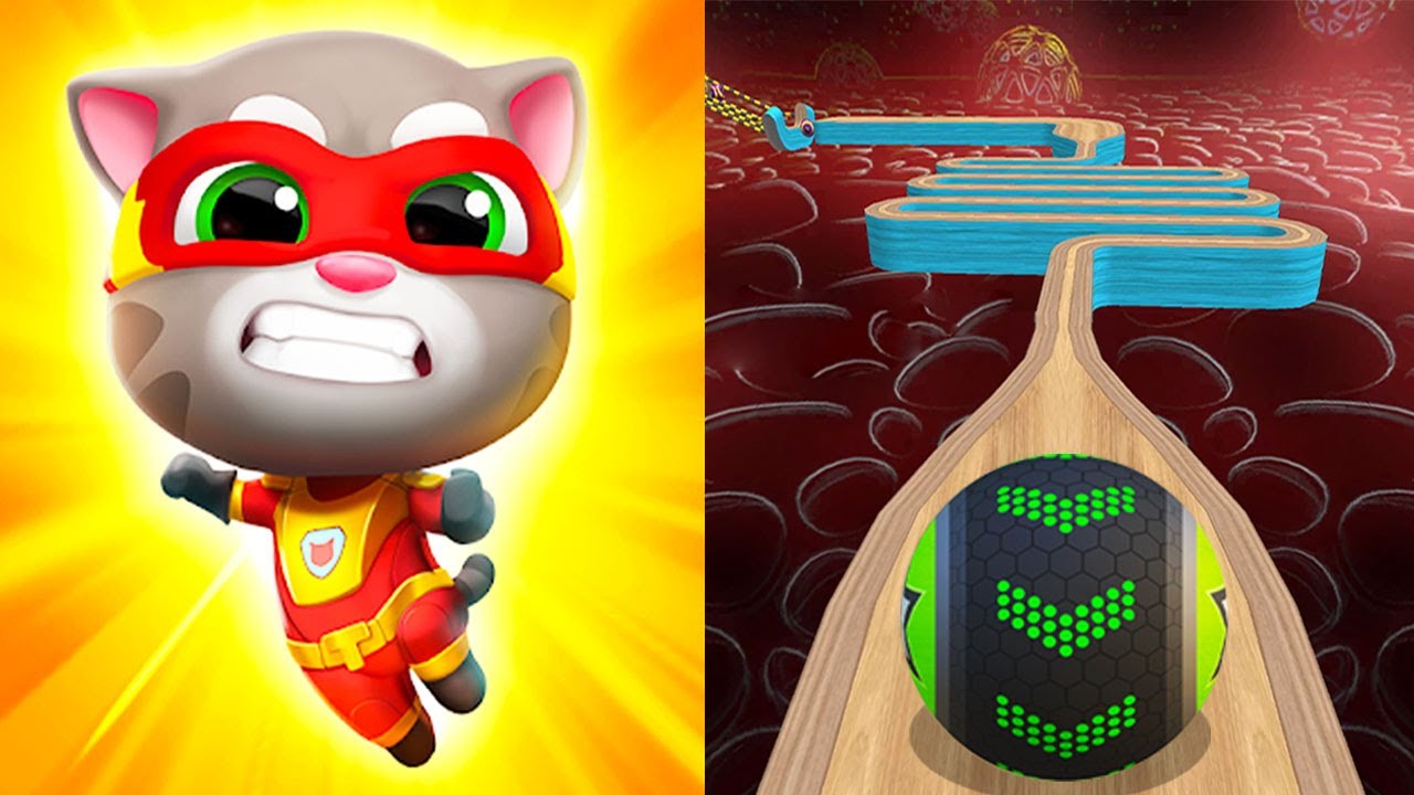Going Balls VS Talking Tom Hero Dash-Discover all the heroes-All Bosses Top Tiktok Gameplay gstkxt