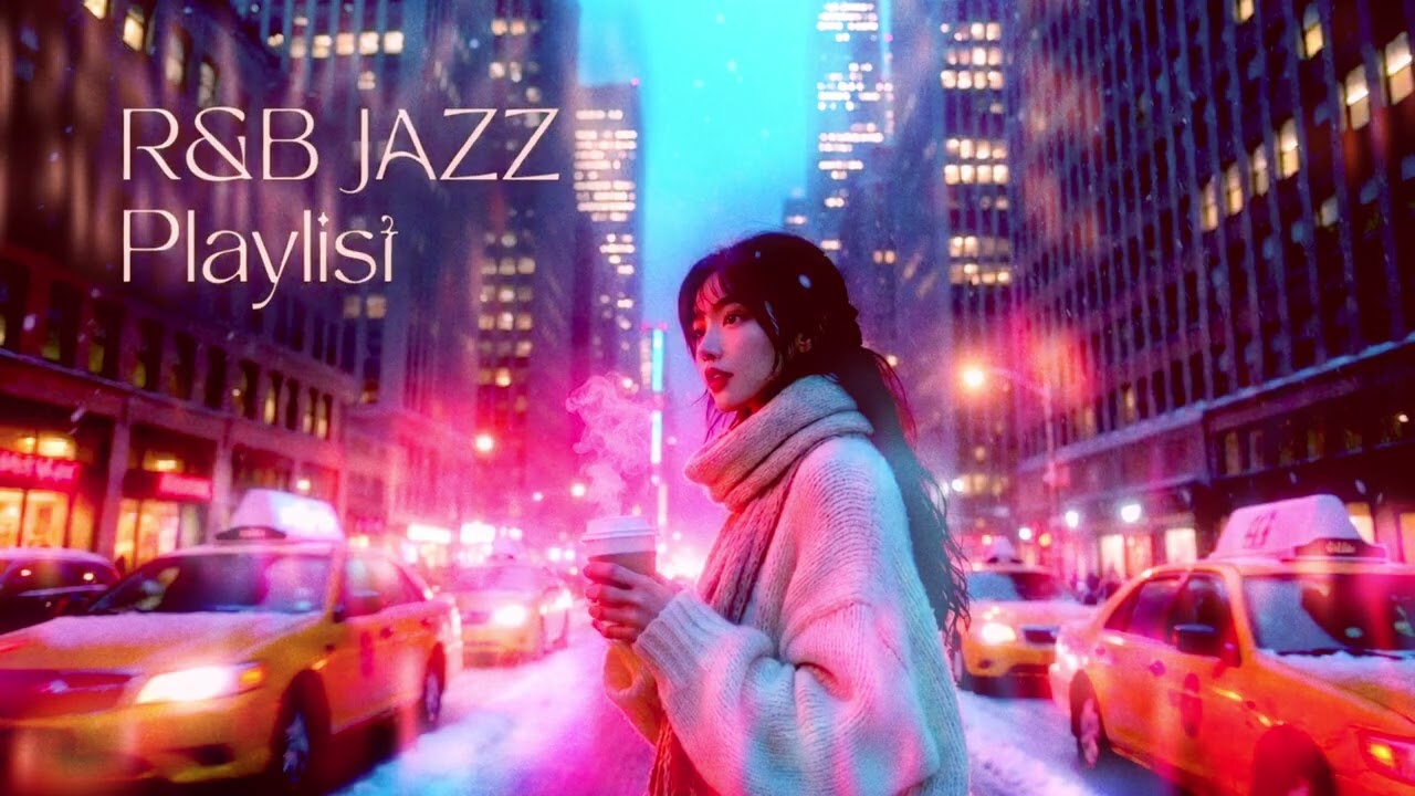 Cozy Winter Night Drive ❄️《霜白色的思念 Frosty Miss》Chill Jazz & Lo-fi R&B | 適合冬夜開車、睡前取暖的放鬆音樂