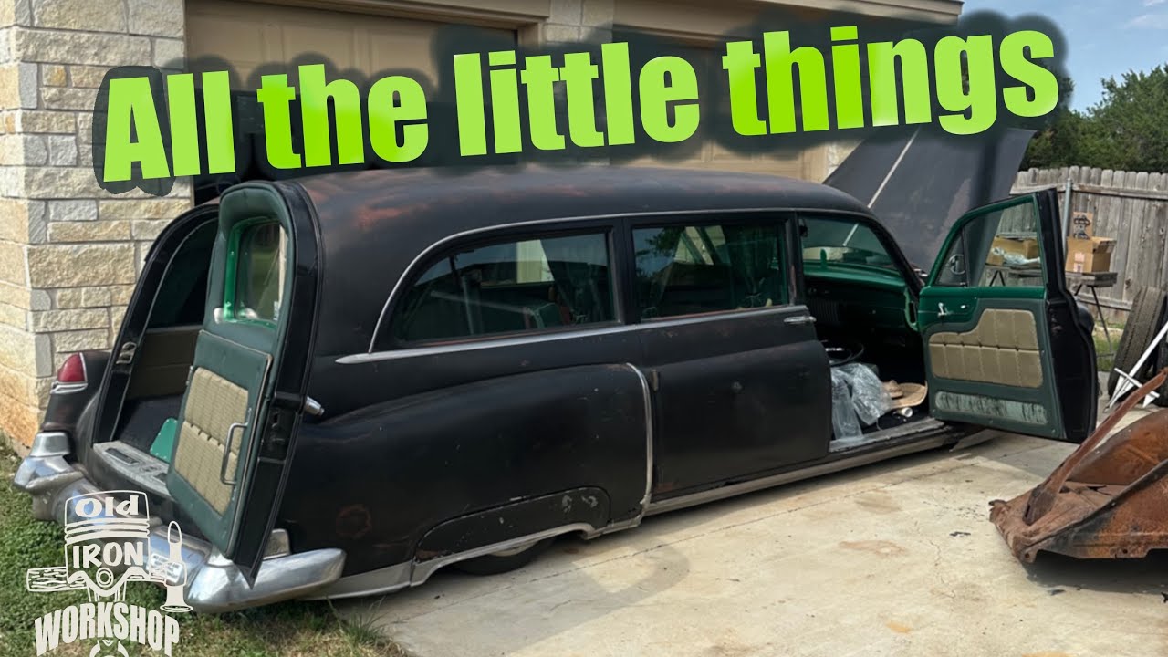 The 1950 Cadillac Hearse build continues part 33