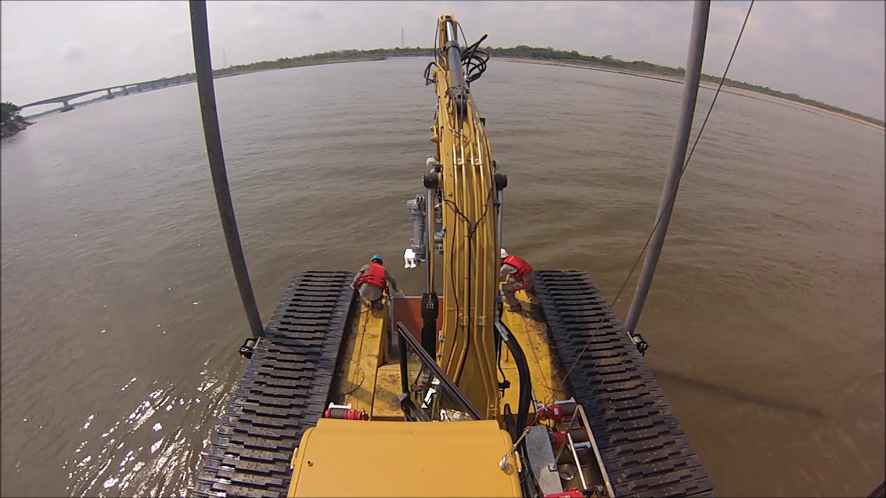 Amphiubious dredger Draflow DRM type