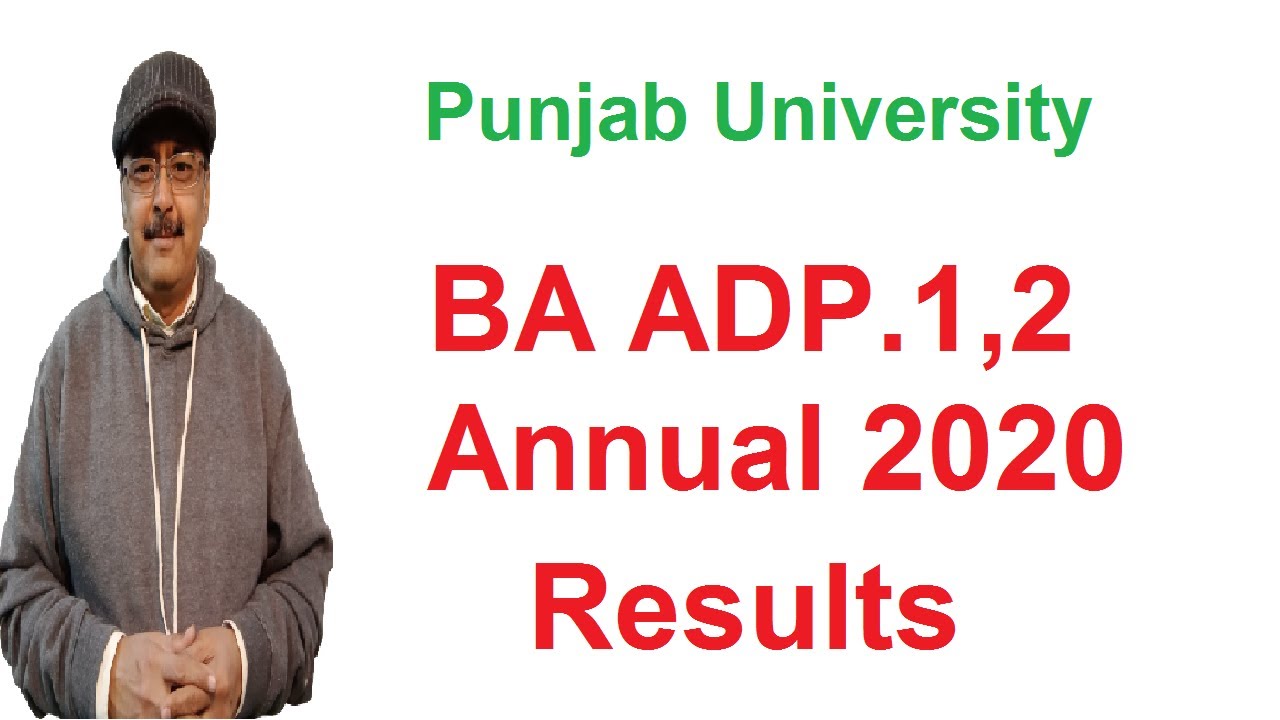 BA ADP Part.1,2 Annual 2020 Results Punjab University