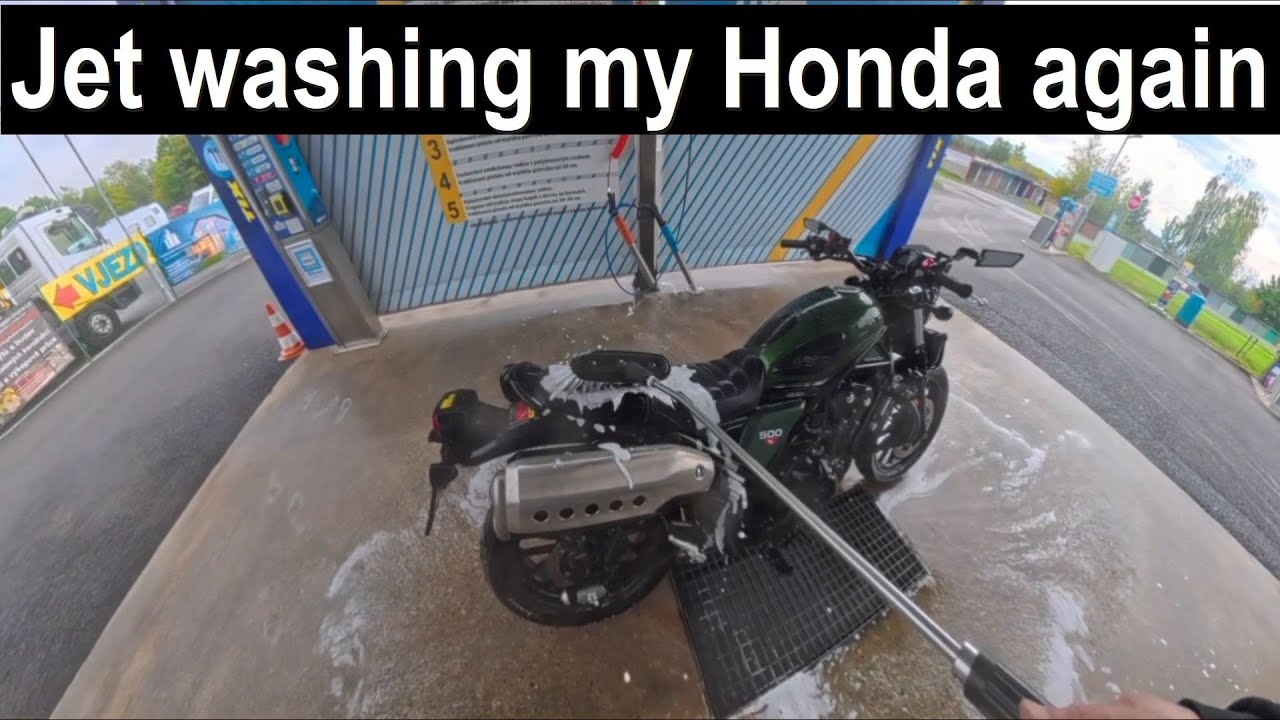 POV RAW: Jet Wash & Tea | Honda CL 500