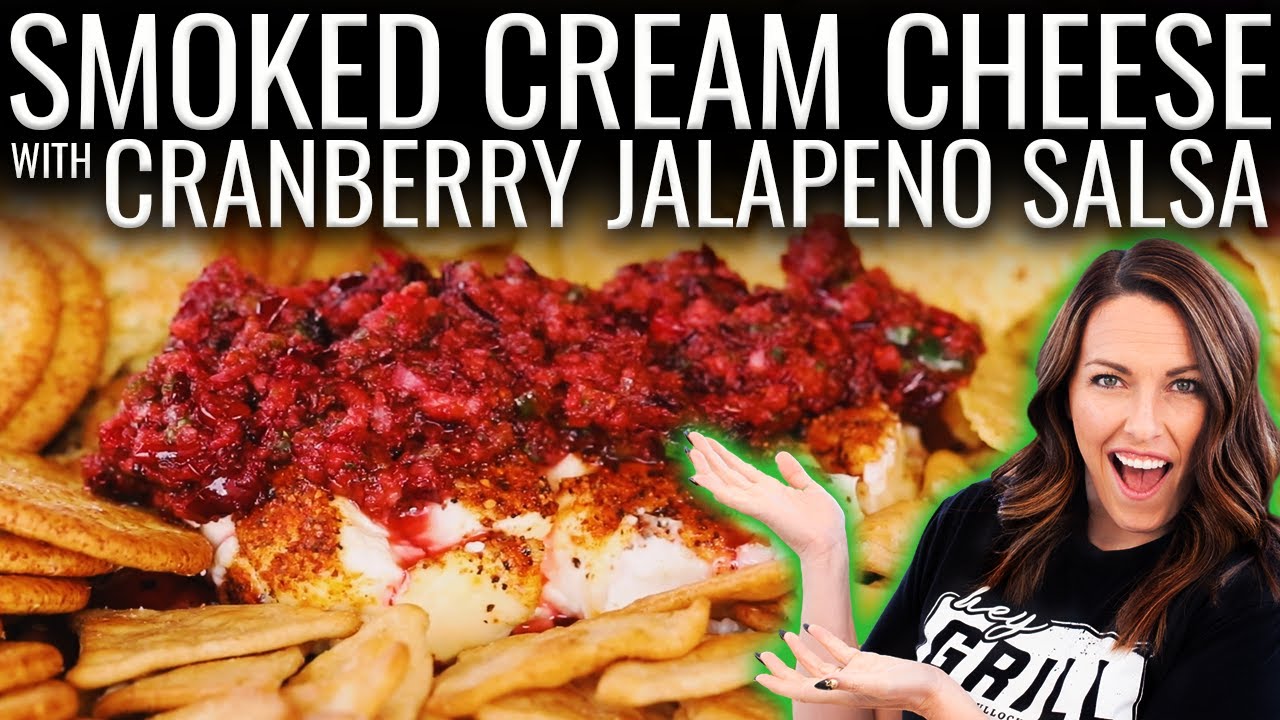 THIS is the appetizer you need this Holiday Season!!! | Smoked Cream Cheese