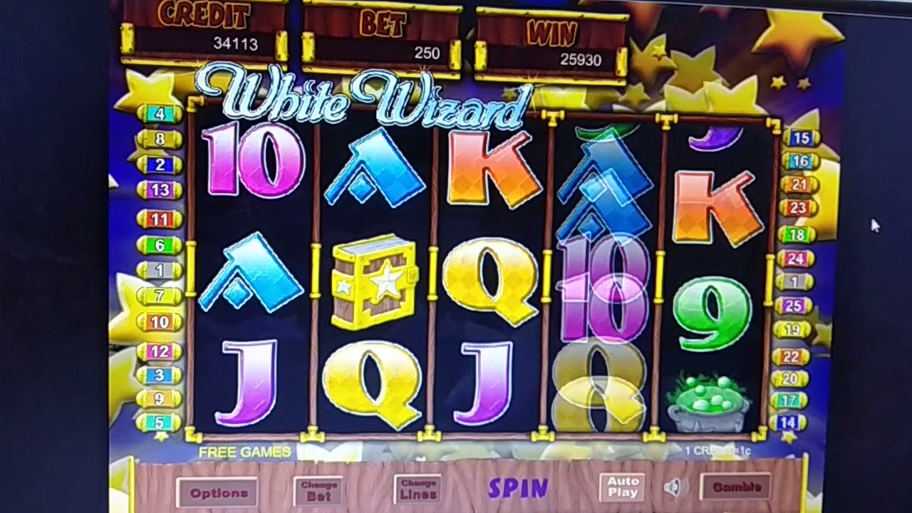 White Wizard Doble free game slot