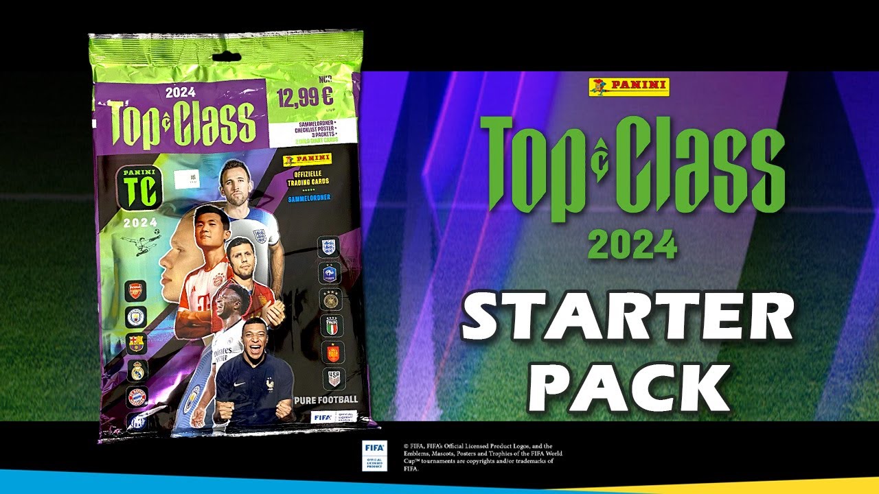 PANINI FIFA Top Class 2024 Trading Cards - STARTERPACK