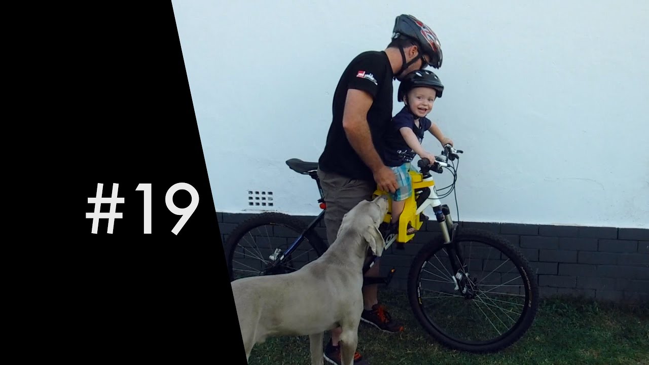 Kids bicycle carrier review - Feva Star Seat