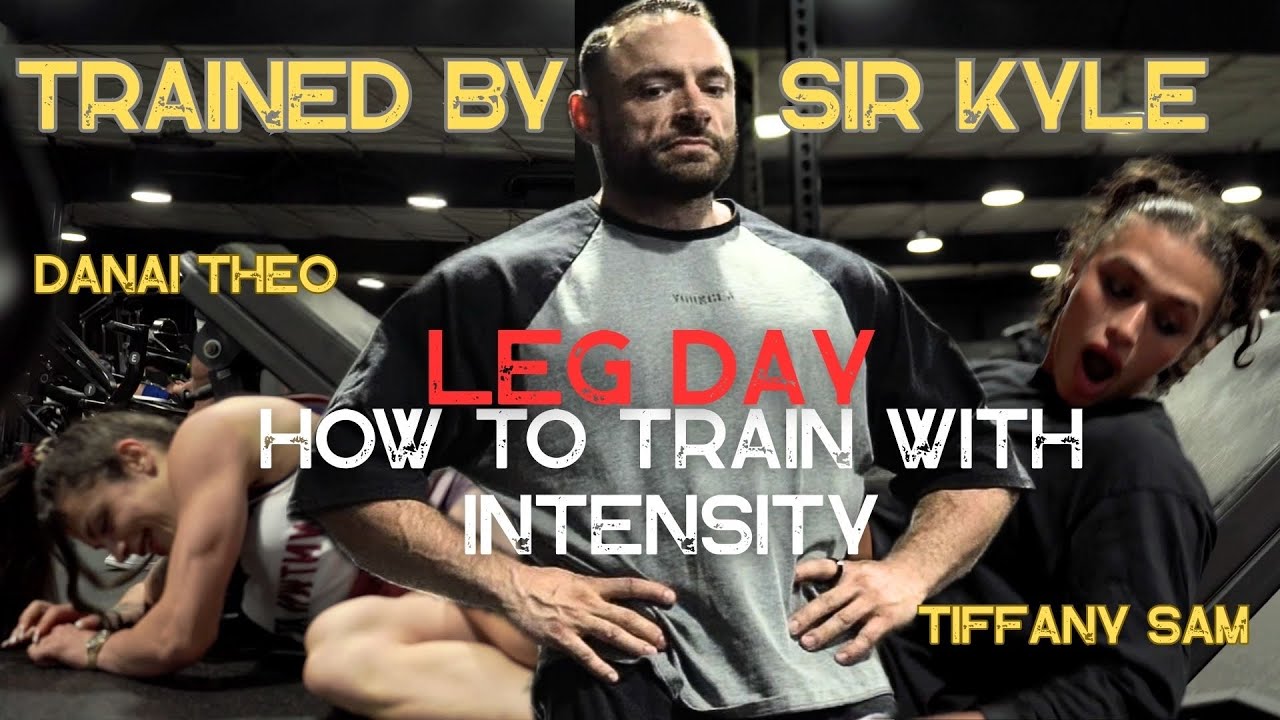 Killed 2 Wellness Olympians Tiffany Sam & Danai Theo | Trained By Sir Kyle Series | Quads | Glutes 