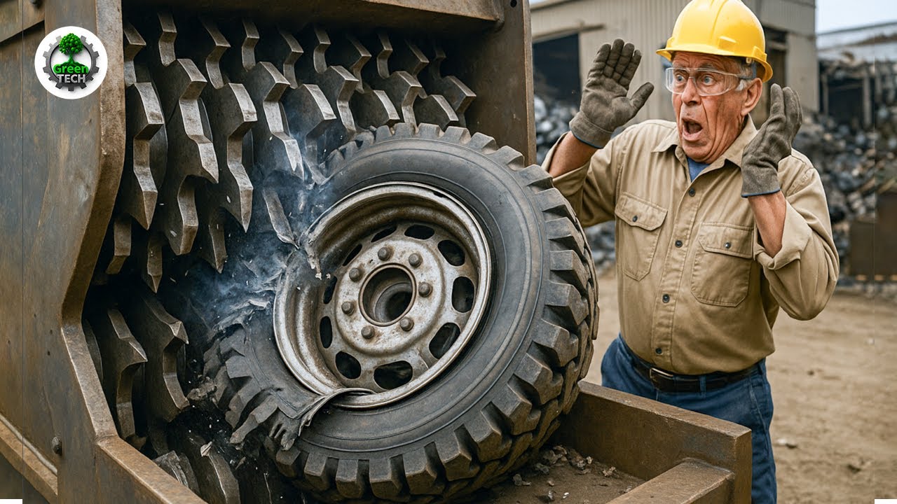 Extreme Dangerous Wood Chipper & Shredder Demolitions: Crushing Everything in Sight! #39