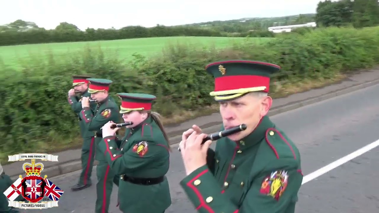 Castlederg Young Loyalists FB @ Pride Of The Village FB (Beragh) Parade 2024