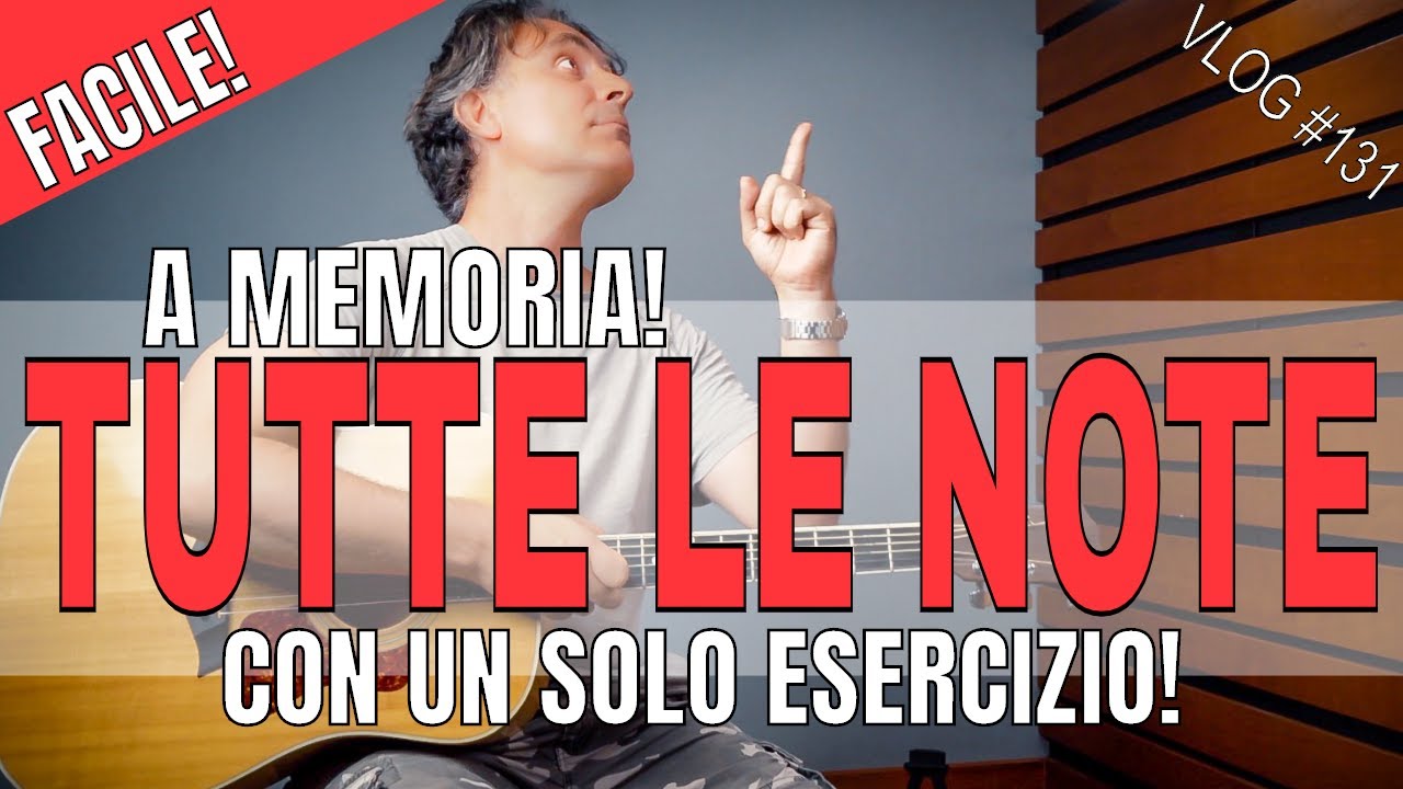 Le NOTE sulla CHITARRA - Imparare SUBITO tutte le note sulla chitarra!