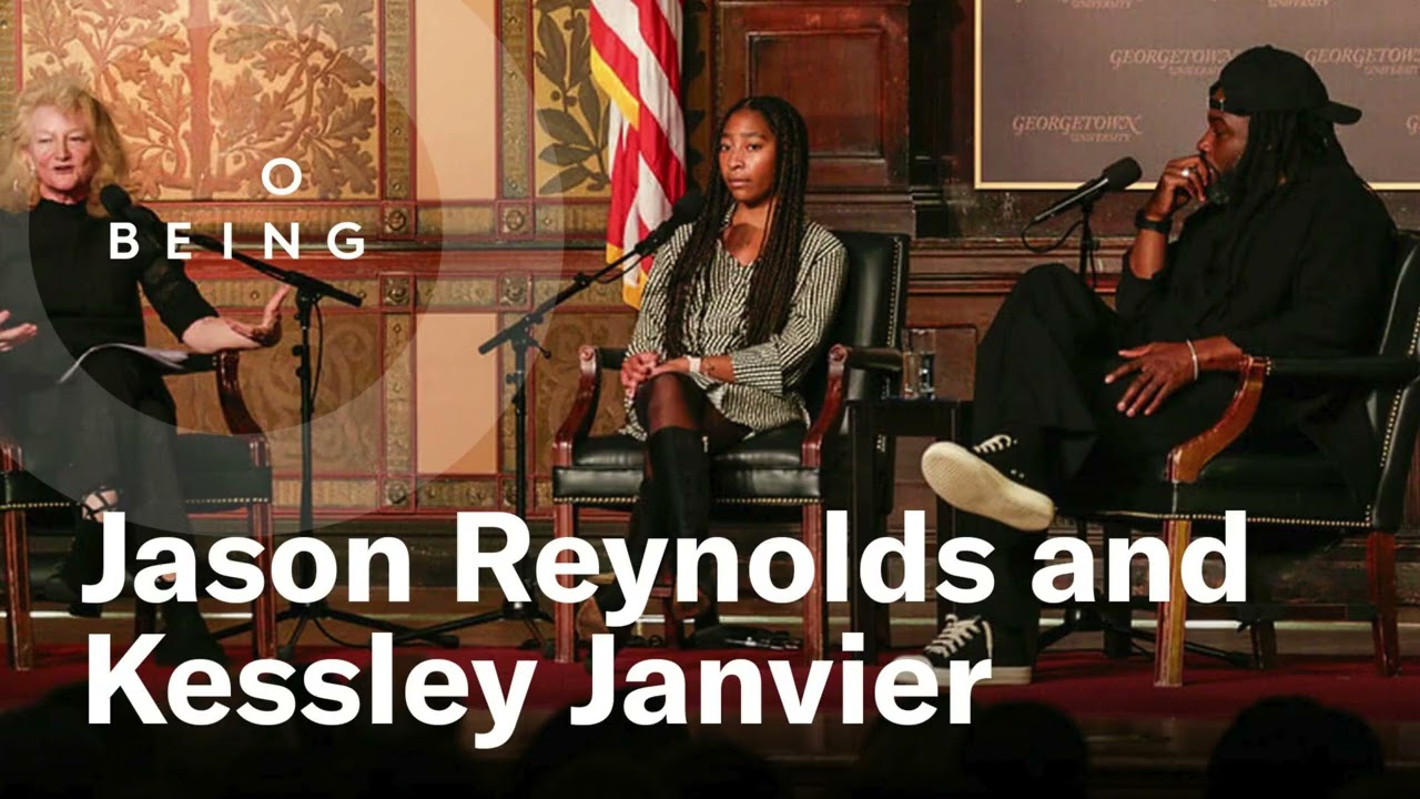 Jason Reynolds and Kessley Janvier at Georgetown University, On Being Young In America