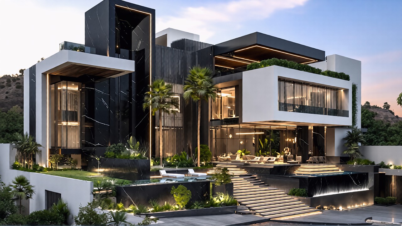 The Most Insane Modern Mansion Ever Built | Luxury Mansion