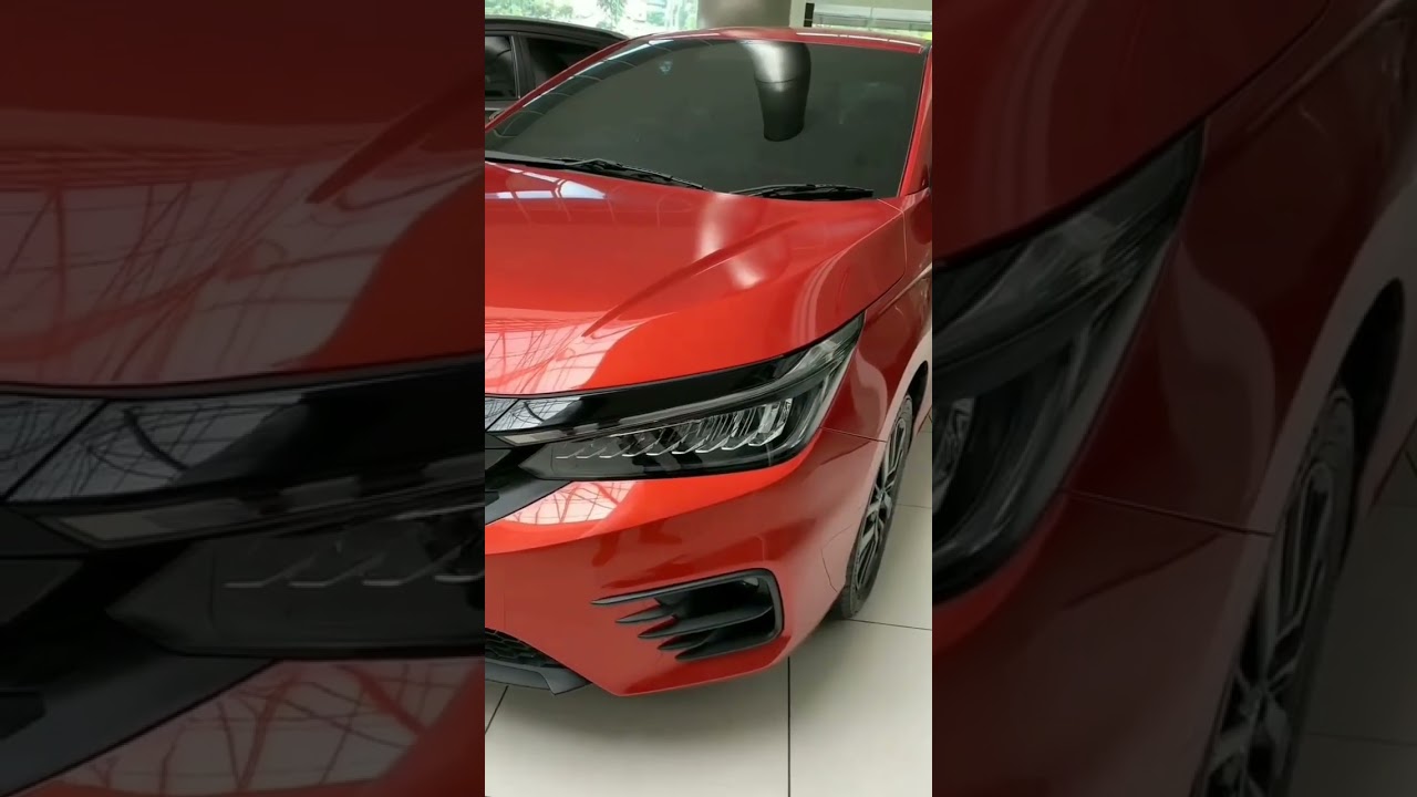 HONDA CITY HB RS CVT Warna: Phoenix Orange Pearl