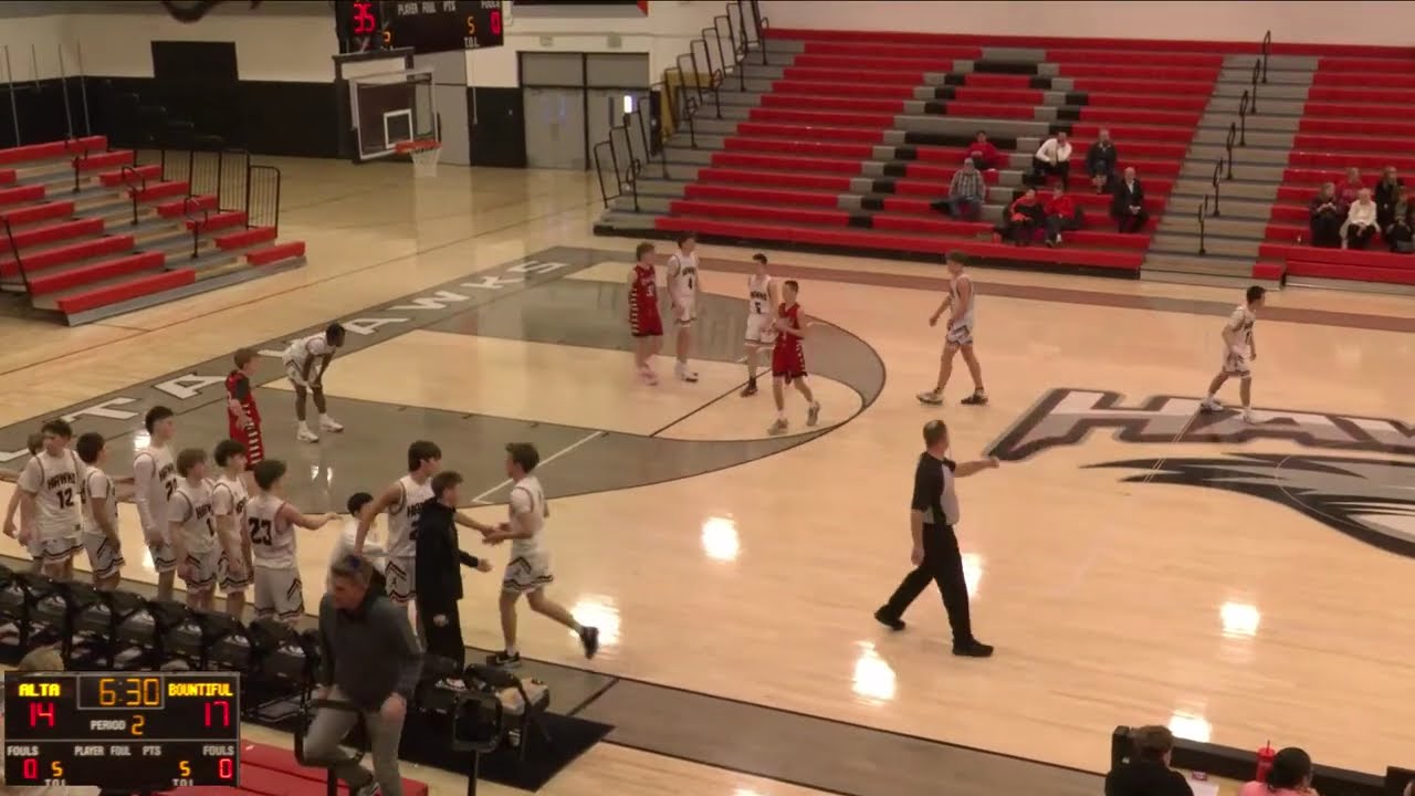 Alta High School vs Bountiful High School Mens Sophomore Basketball