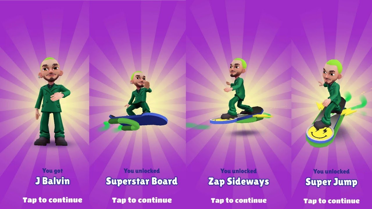 Subway Surfers J Balvin Bundle All Stages Cleared Subway Surfers World Tour Seoul 2023 J Balvin