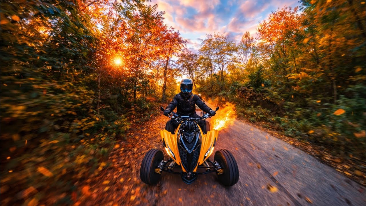 [4K] QUADVlog #5: Эпическая поездка на квадроцикле – не пропустите! Yamaha Raptor 700R и Suzuki L...