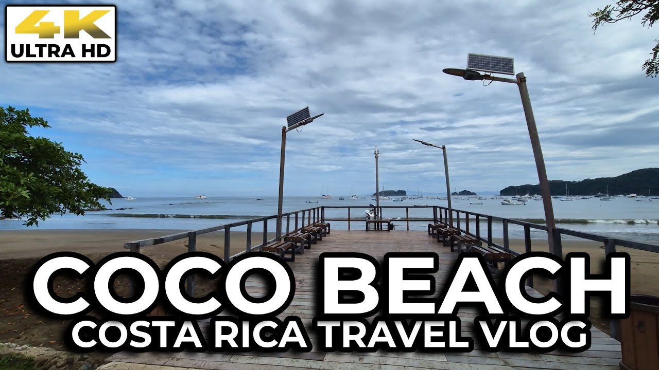 Tour Playas Del Coco, Costa Rica 🌴 Walk Through Town, Hit The Gym & Drone Views Of The Beach