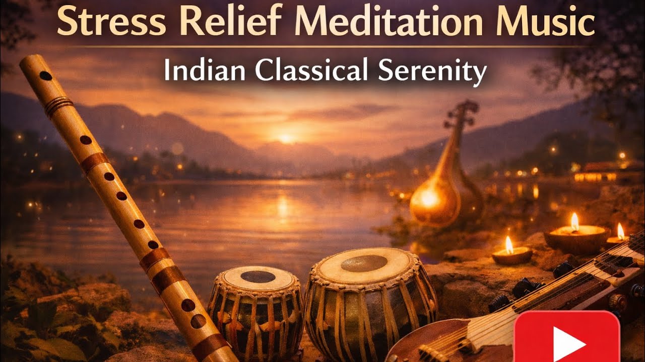 Stress Relief Meditation Music | Indian Classical Serenity