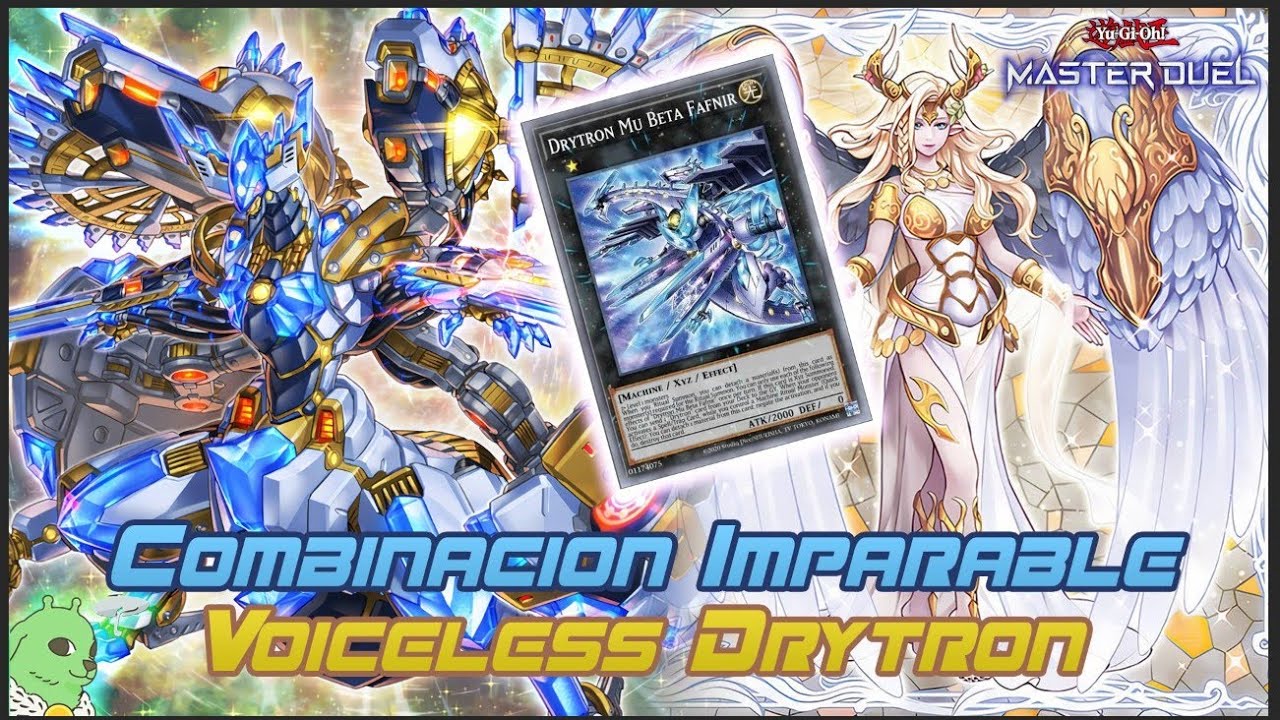 ✨✨Voiceless Drytron la venganza de la luz🎮🎮Máster Duel 🪽🪽Guardián Wings 🙂🙂