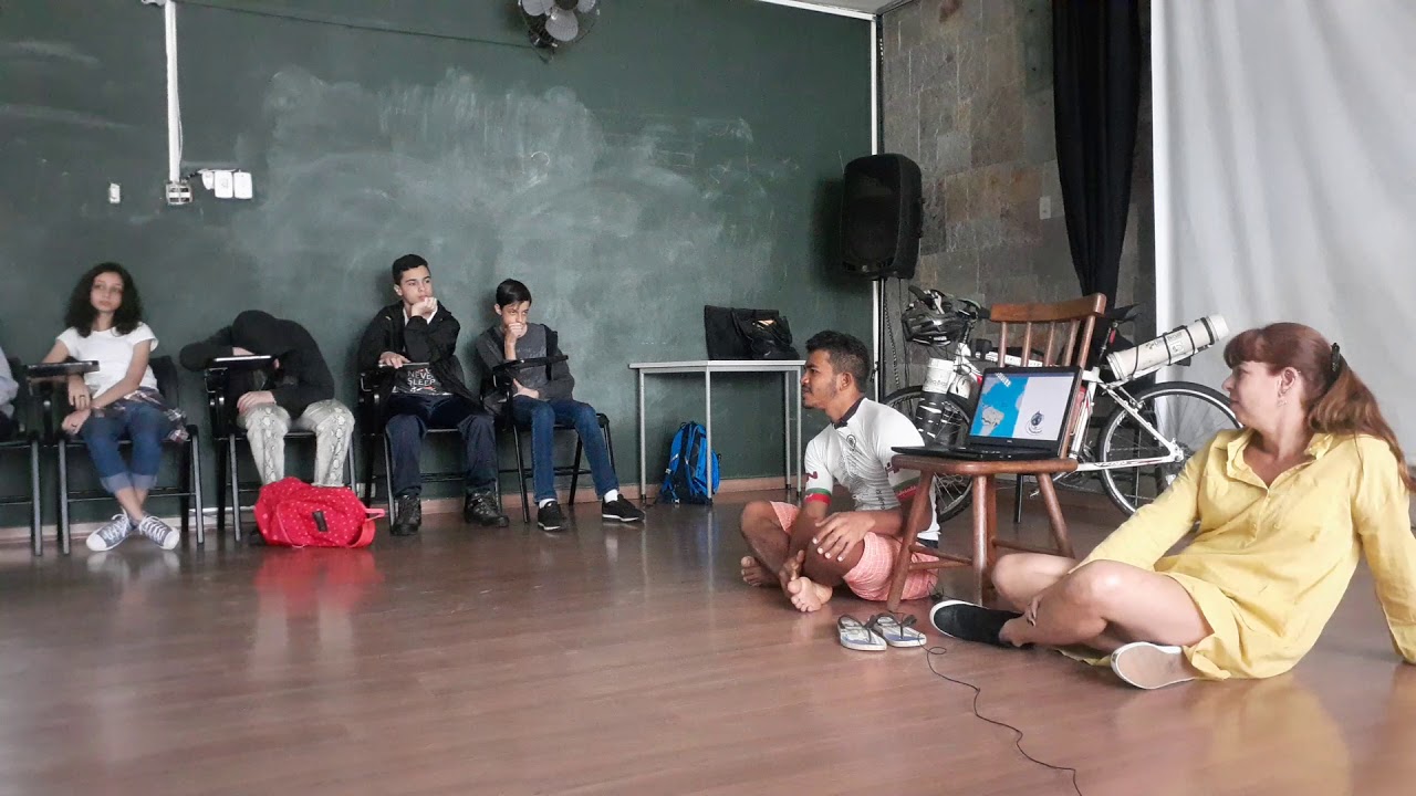 Bate papo na escola Casa Viva em BH - Parte 1