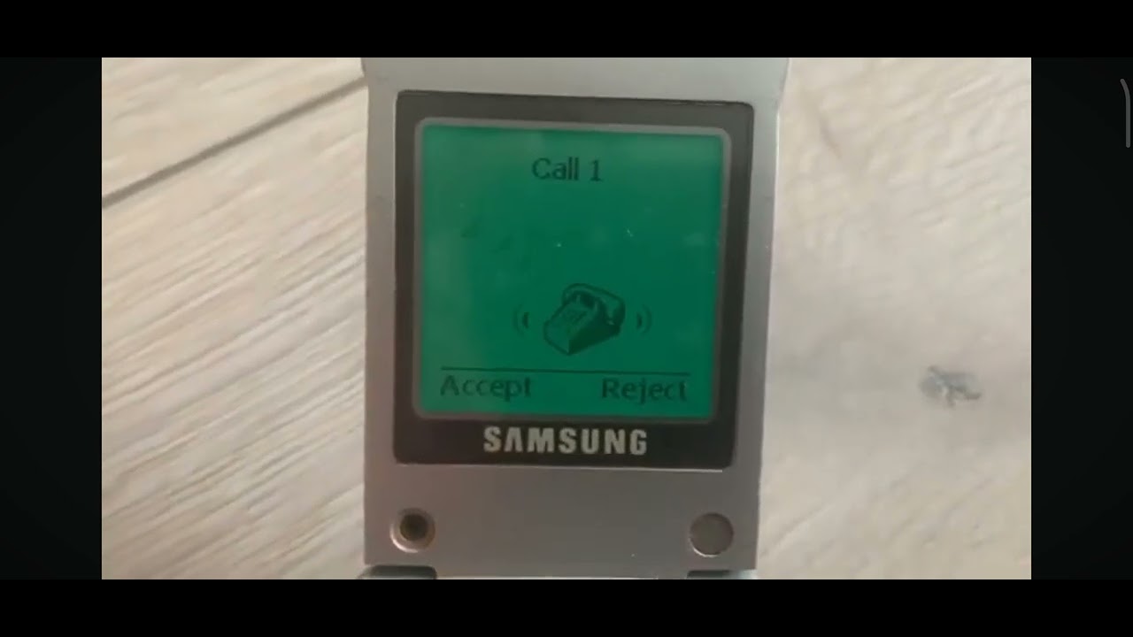 Samsung SGH-A300 incoming call