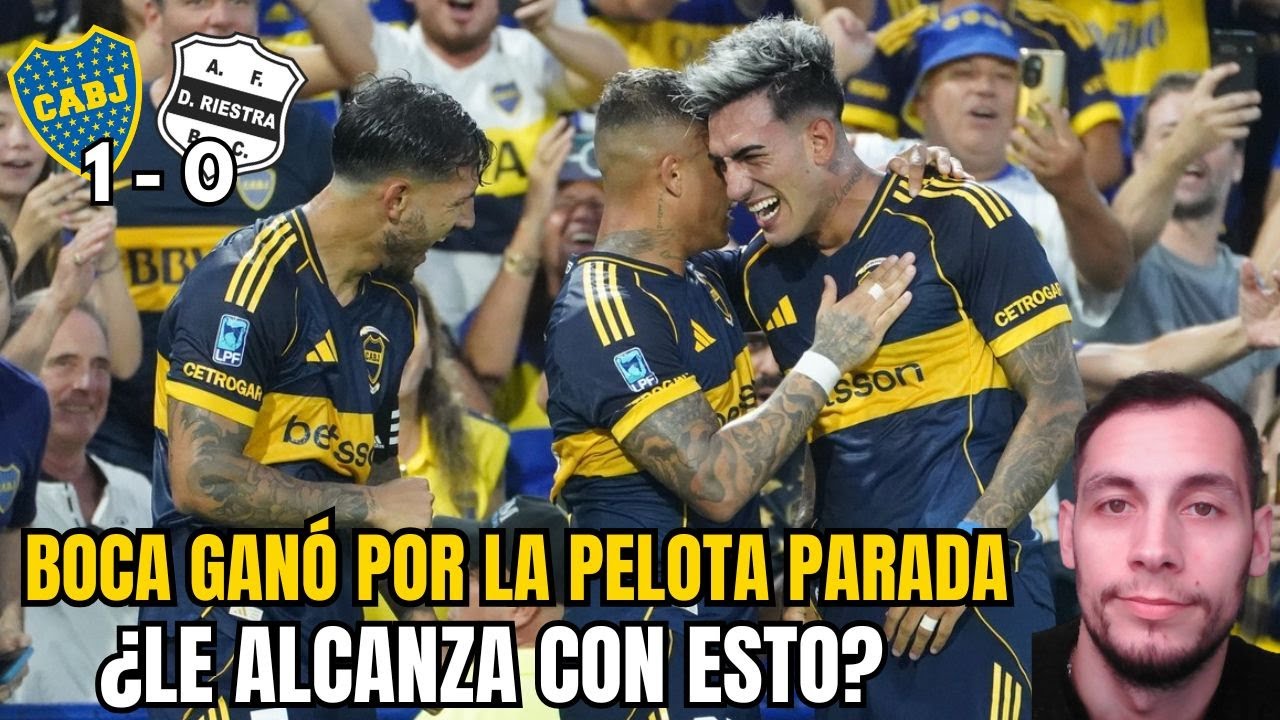 BOCA 1 DEPORTIVO RIESTRA 0:EL XENEIZE GANÓ Y ARRANCÓ CON BUEN PIE. ¿LE ALCANZA CON ESTO PARA EL AÑO?