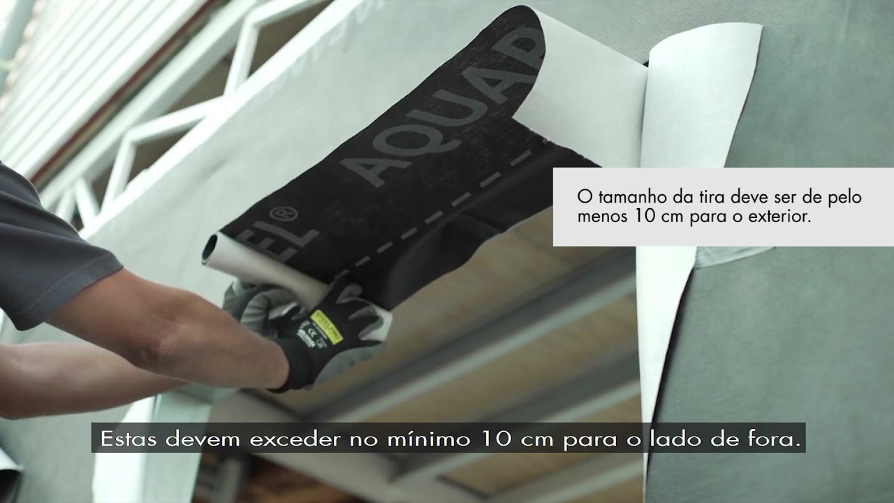 Sistema construtivo Knauf AQUAPANEL&reg;️ Residential - 2&ordf; Etapa - Instala&ccedil;&atilde;o da Barreira de &Aacute;gua