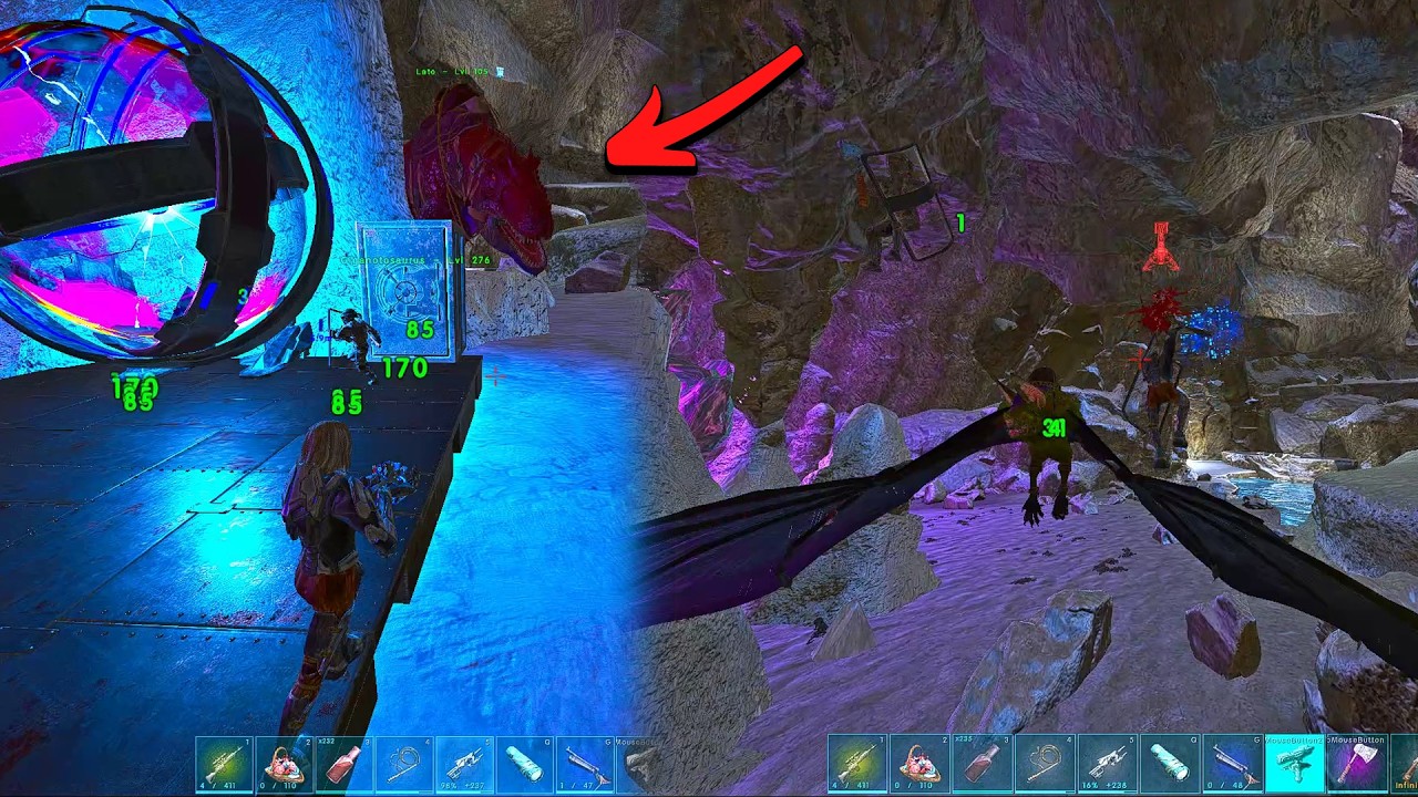 Help My Mate to Get Kits Back! Can i Survival Desmodus 2k DMG? - Ark PvP 2026