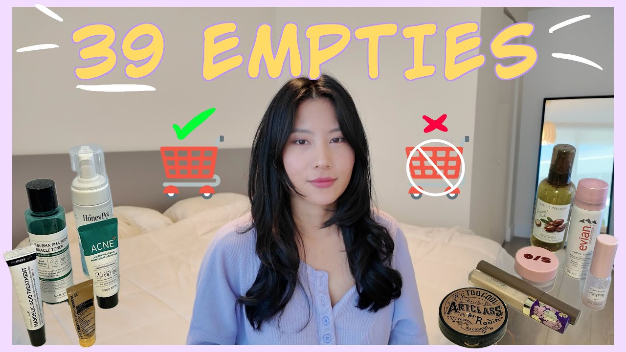 🙋🏻‍♀️MY 2024 BEAUTY EMPTIES : What To BUY And SKIP