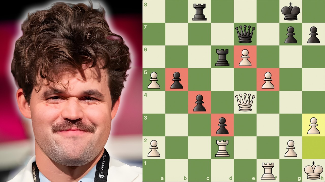 Magnus Carlsen versão MUSTACHE é IMPARÁVEL!