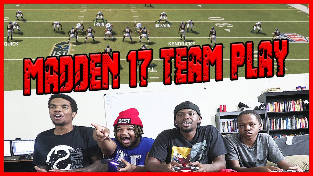 MADDEN 17 LOCAL TEAM PLAY! - Madden 17 Head 2 Head Multiplayer