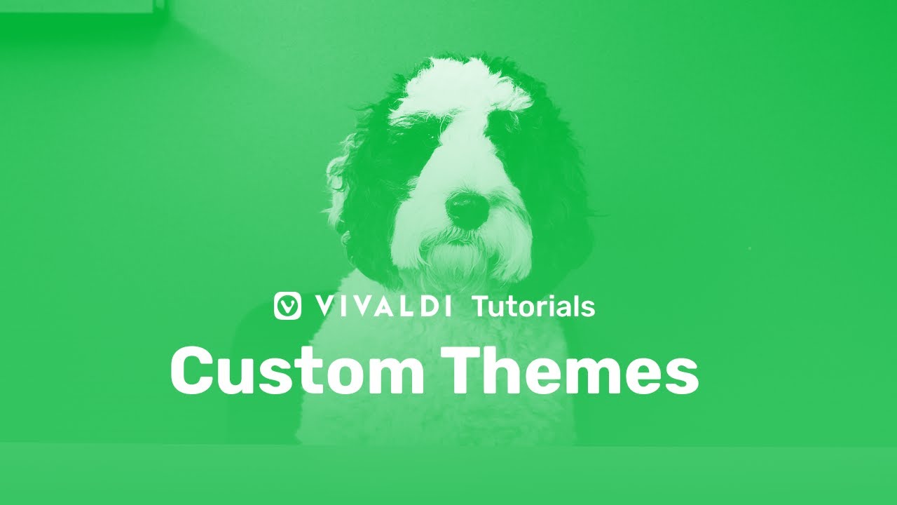 Custom Themes in Vivaldi