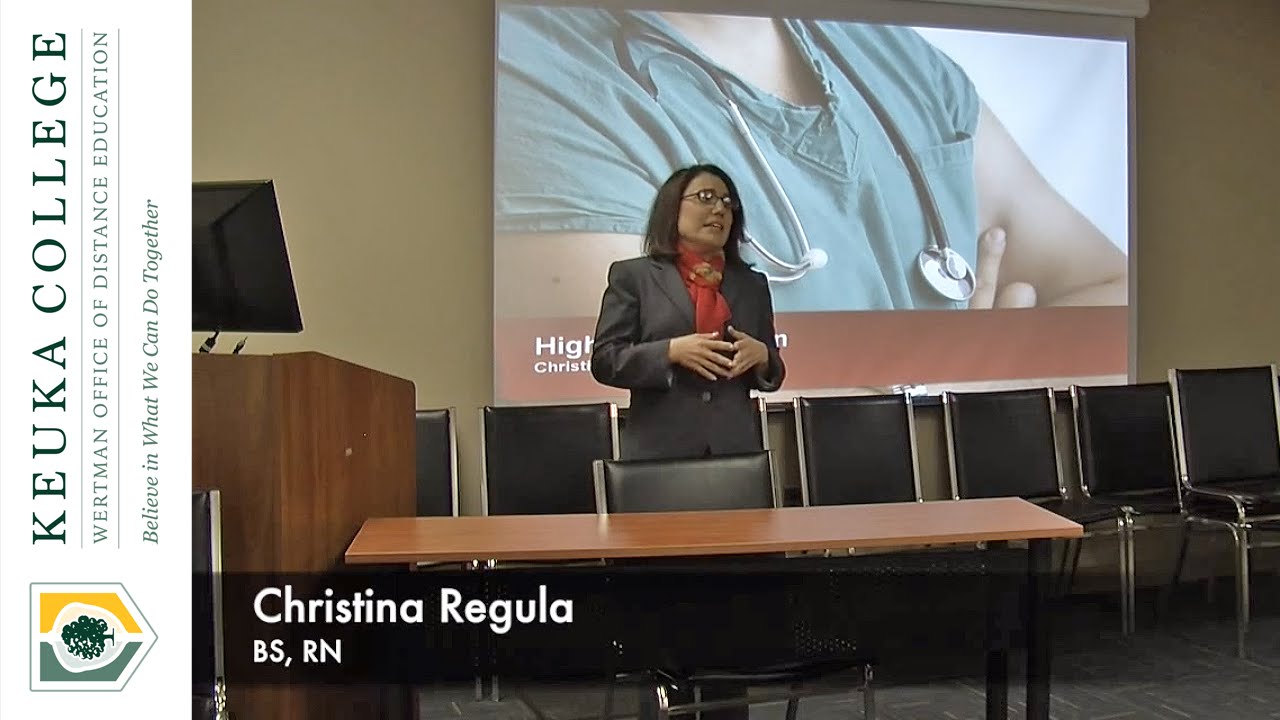 Keuka College: Nursing Capstone Presentation - Christina Regula