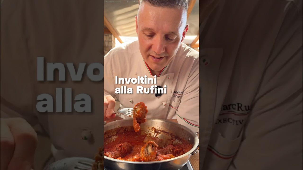 INVOLTINO ALLA RUFINI #chefrufini #ricette #involtino