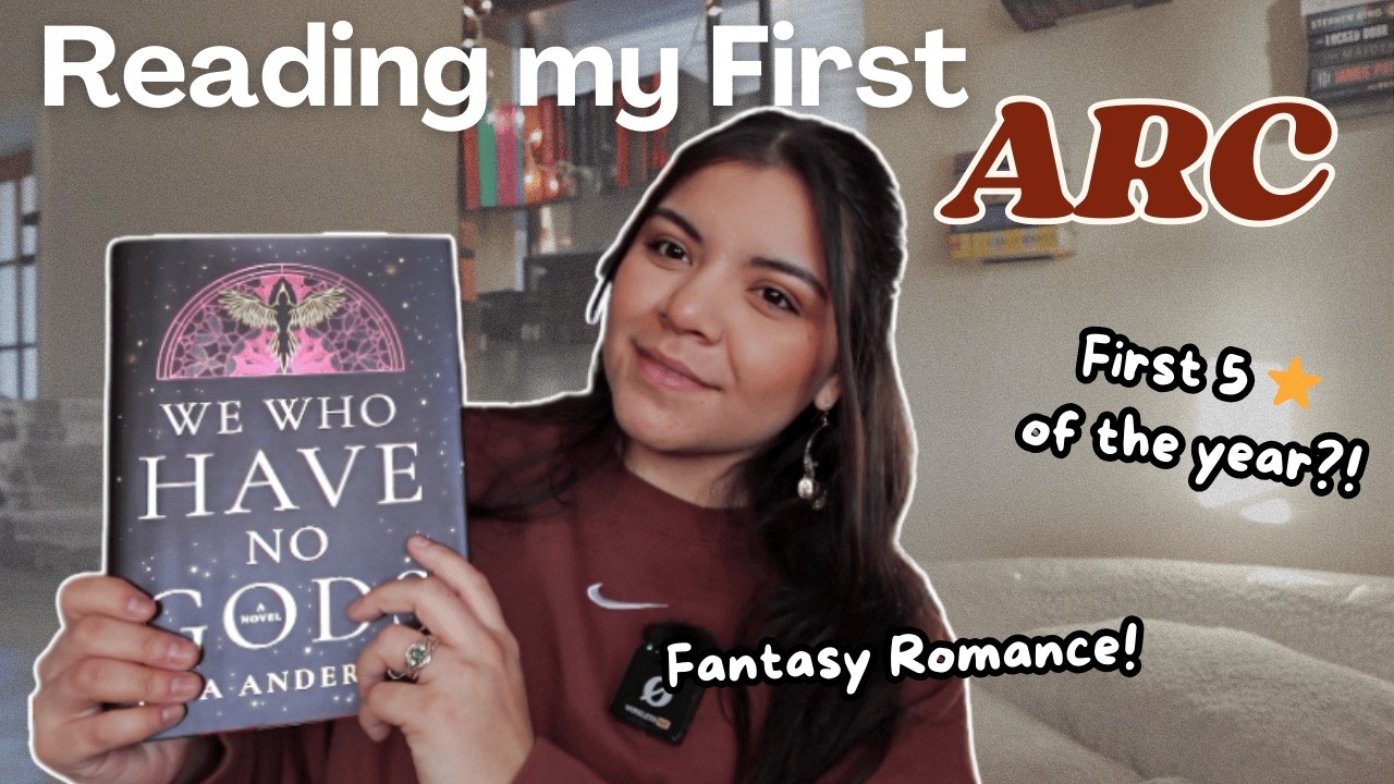 I got my First ARC!📚 |Reading Vlog| We Who Have No Gods⚔✨