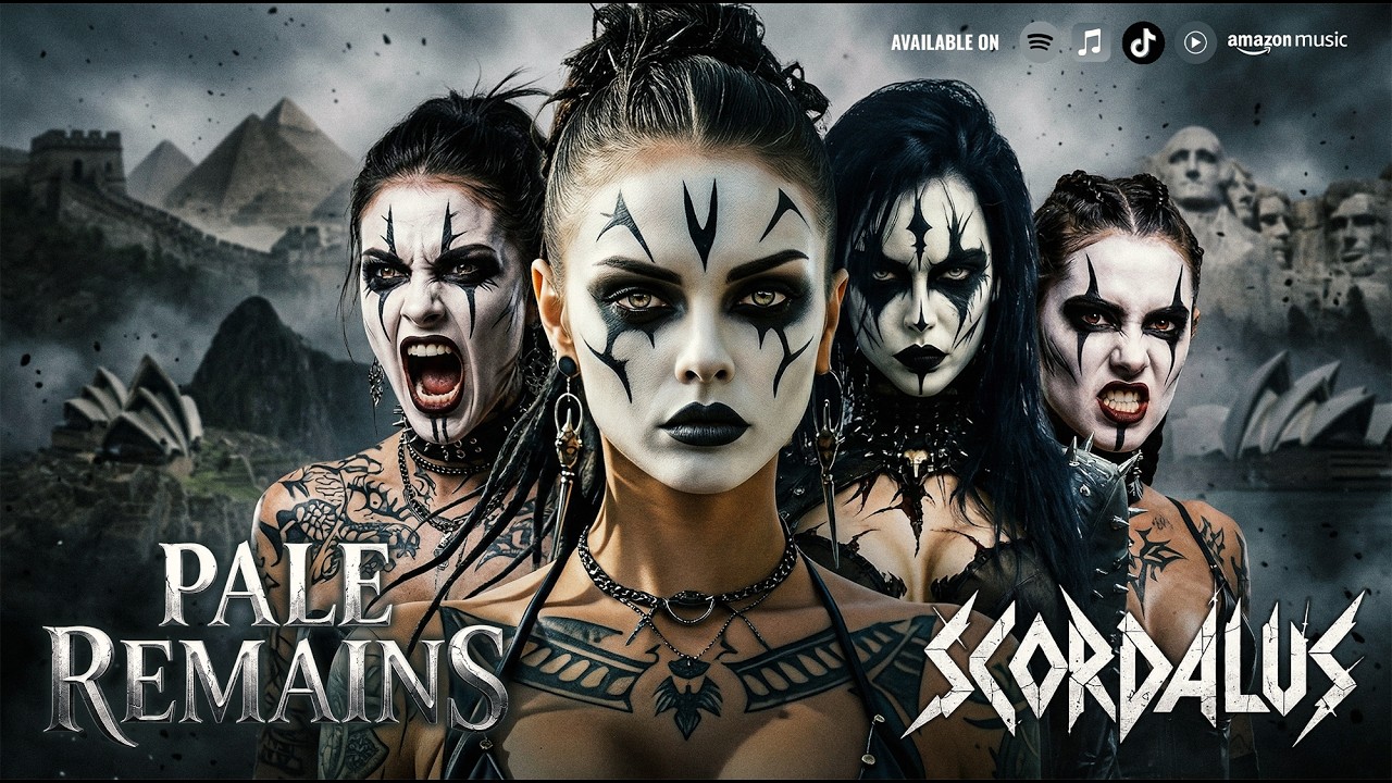 Scordalus - Pale Remains | Gothic Metal (Official AI Music Video)