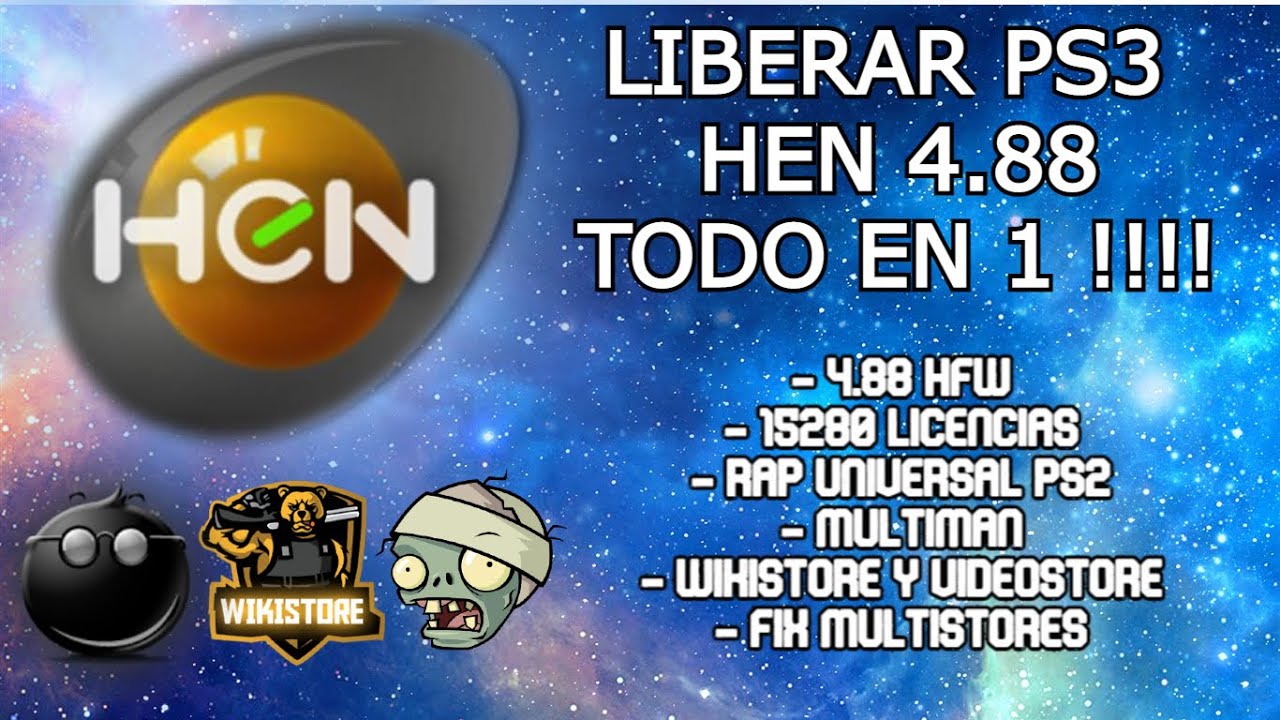 LIBERAR PS3 4.88 TODO EN 1- EXPLICADO, 100% RECOMENDADO