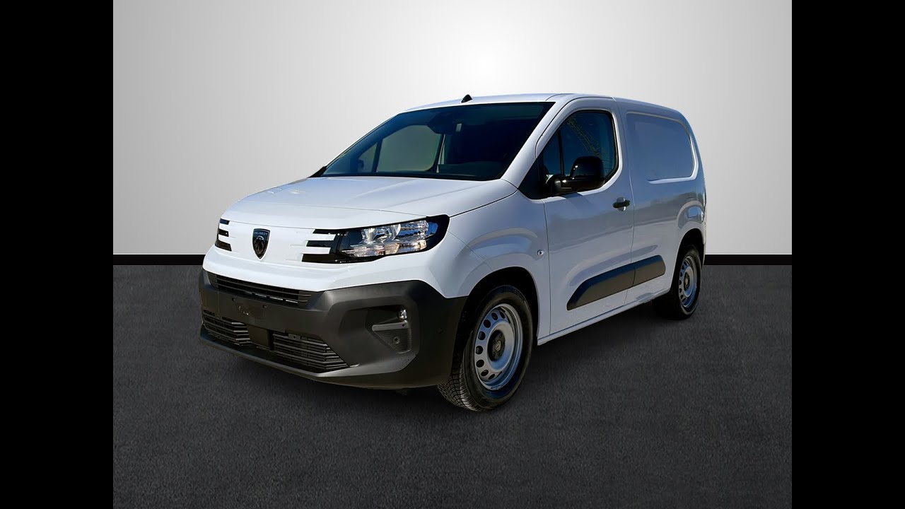 Peugeot E-Partner Standard 800KG 136CV Blanco (automático, arranque llave y cuadro digital)