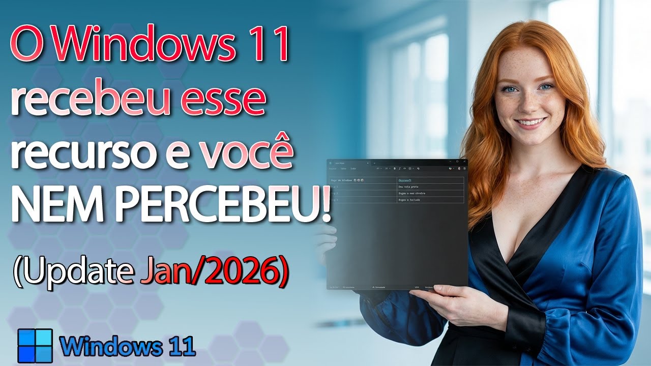 O Windows 11 recebeu esse recurso e você NEM PERCEBEU 👀