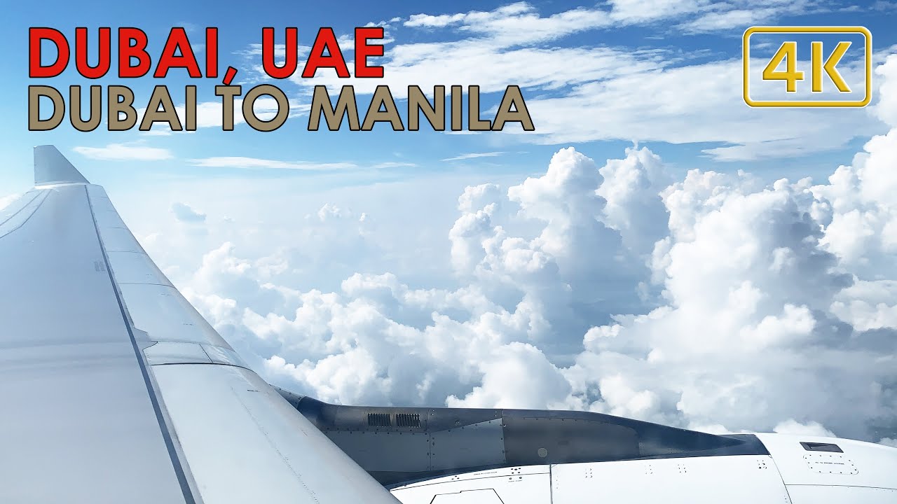 FLYING from DUBAI to MANILA with PHILIPPINE AIRLINES