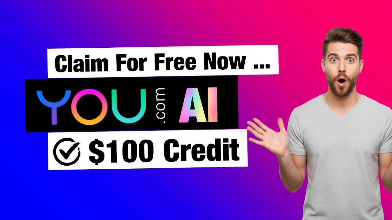 FREE $100 Credit on You.com AI &mdash; Complete Setup + API Key Guide | NO CREDIT CARD REQUIRED