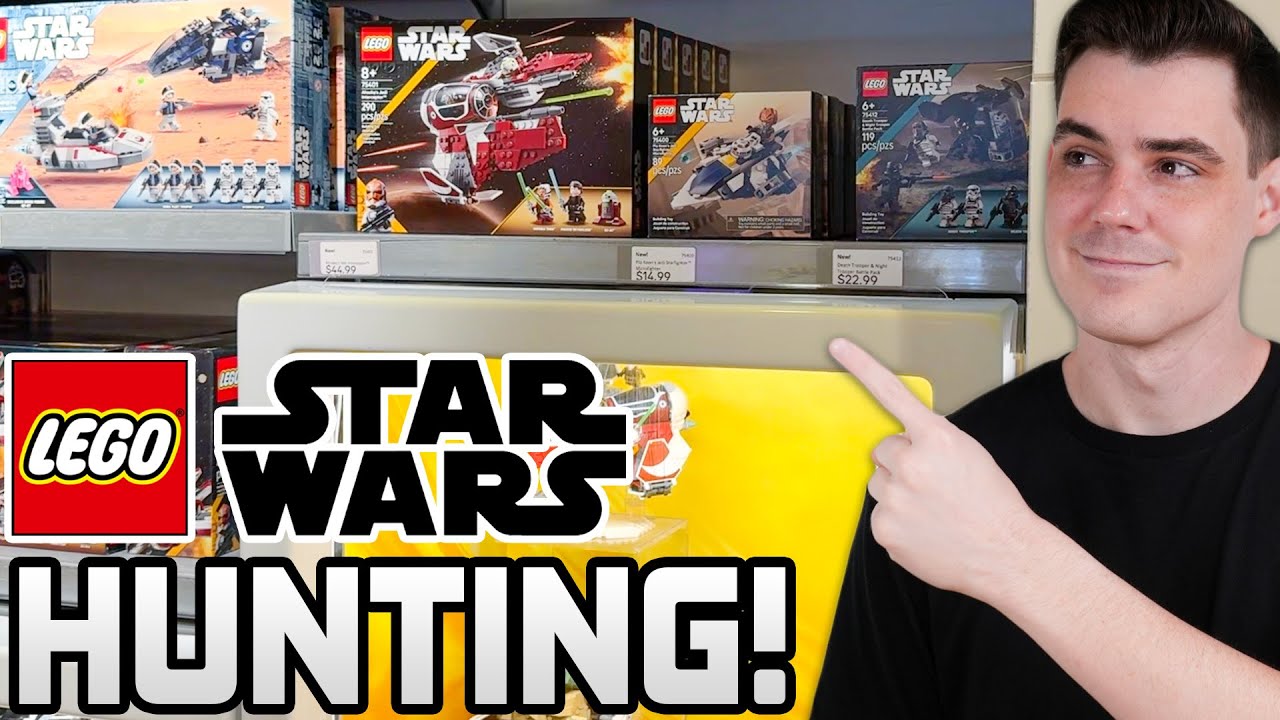 LEGO Store Release Day, Hunting for LEGO Star Wars JUNE Sets, & Garage Clean Out! (MandR Vlog)