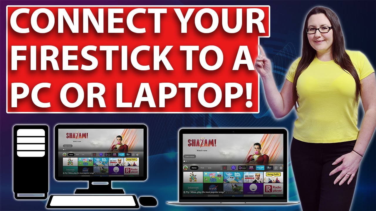 HOW TO CONNECT YOUR PC OR LAPTOP TO YOUR AMAZON FIRESTICK | COPY FILES | INSTALL APPS