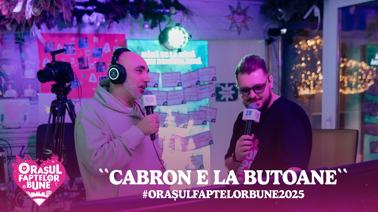 @CabronDPM  a fost colegul nostru de radio în penultima seară din #OrașulFaptelorBune2025
