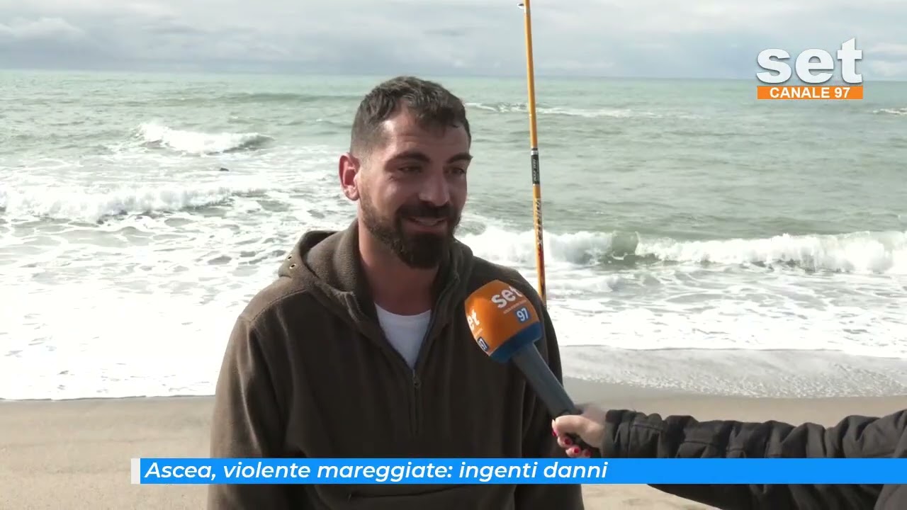 Ascea, violente mareggiate: ingenti danni