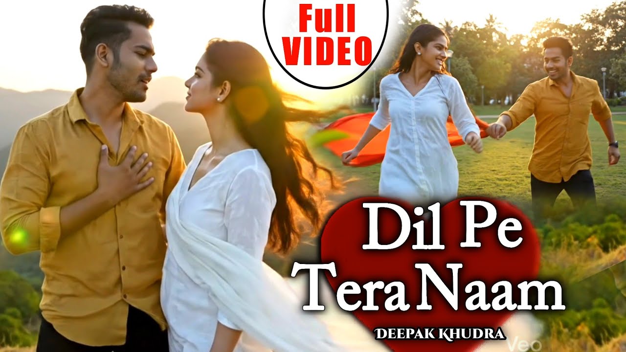 Dil Pe Tera Naam | Hindi Romantic Song | Deepak Khudra | 90s Style Love Melody