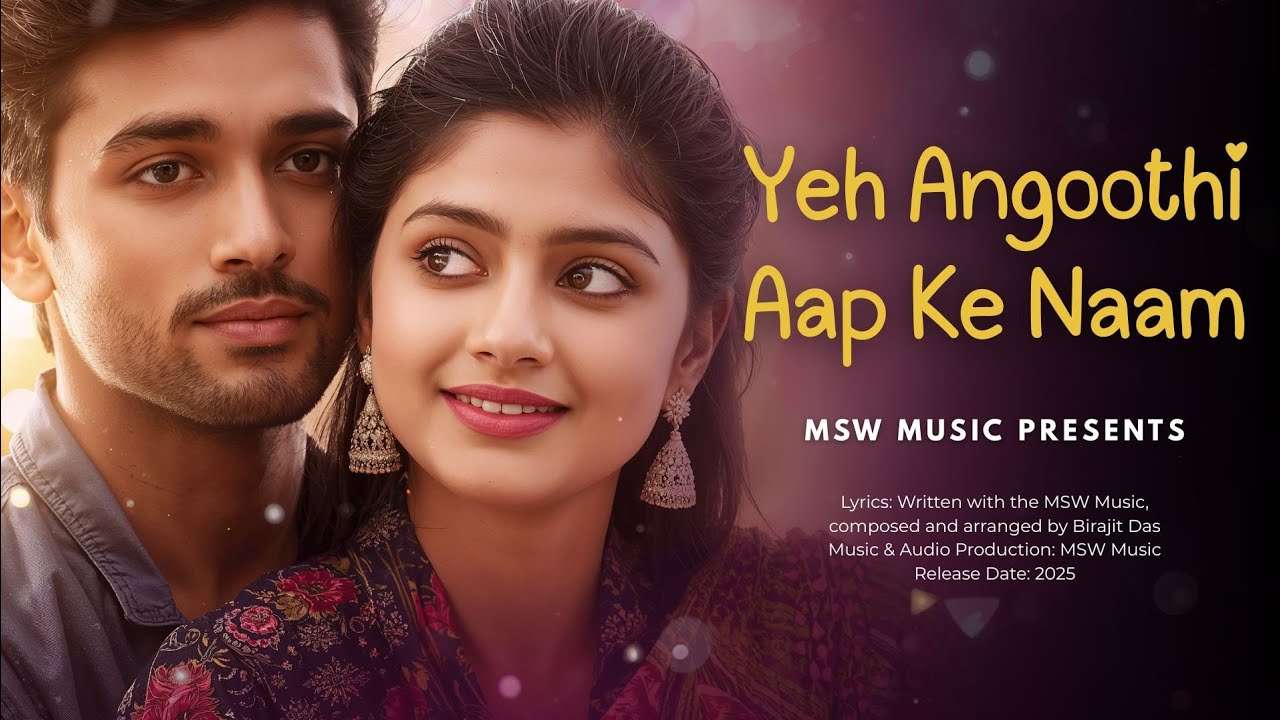 Yeh Angoothi Aap Ke Naam | 💕 New Romantic Song (2025) 💓 Sadabahar Hindi Song |🔥Bollywood Sad Song