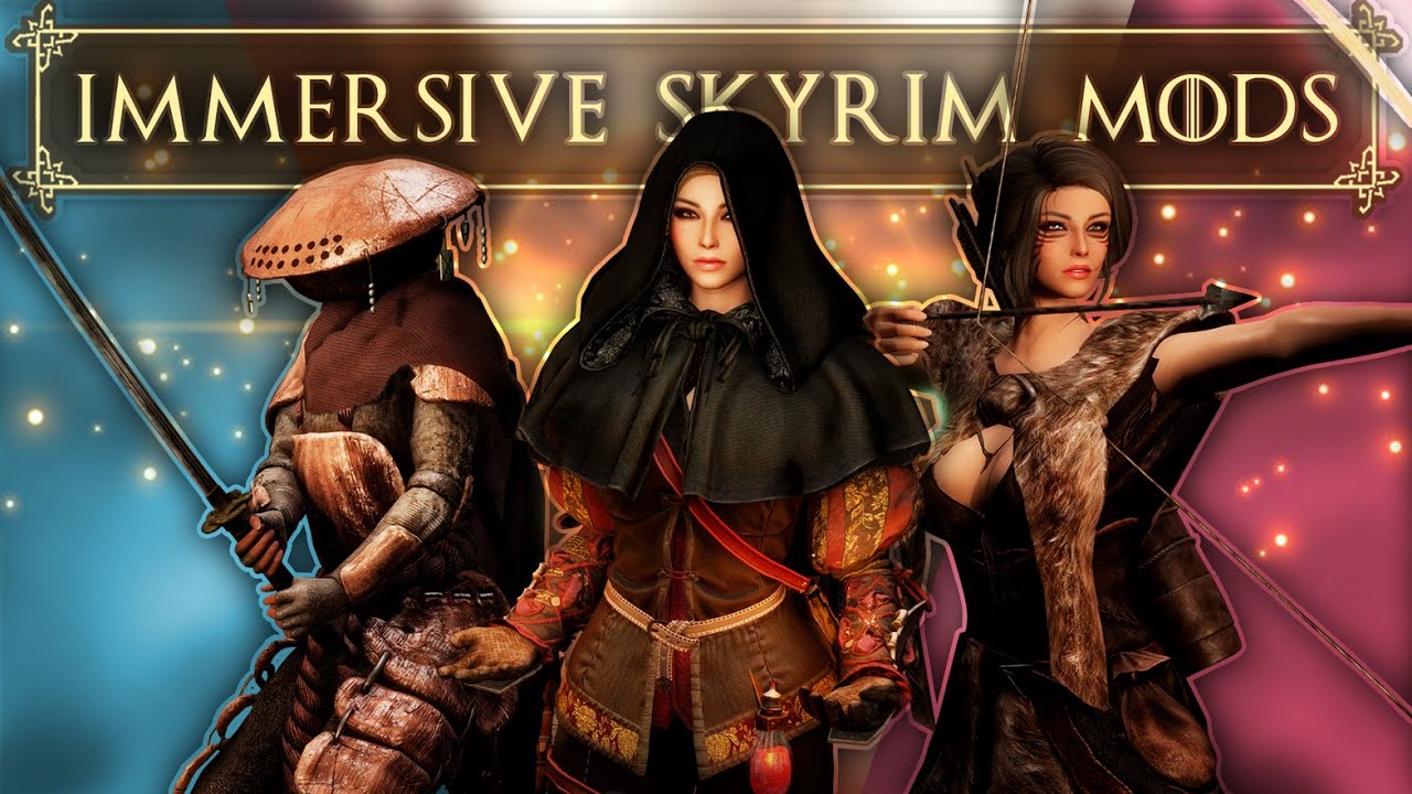 Самые захватывающие моды для Skyrim, созданные в 2022 году! (Immersive Mods, эпизод 6)